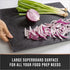 BINO BPA-Free Cutting Board, Durable, Large Surface, Multipurpose, Dual-Sided, Dishwasher Safe for Kitchen Utensils