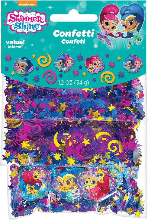 Shimmer and Shine Birthday Party Supplies - Confetti Pack 1.2oz - 1 Pack