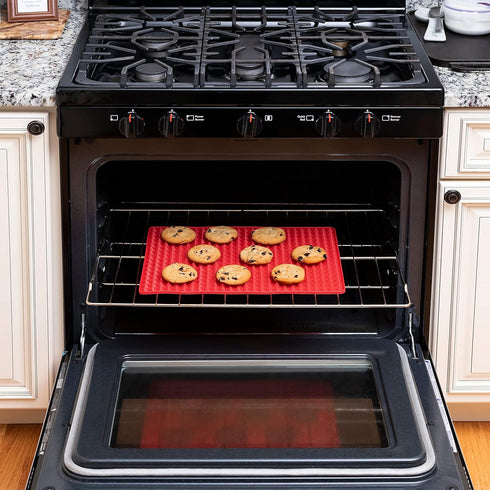Traytastic! Non-Stick Silicone Baking Mat - Pyramid Style - Great for Cooking and Baking