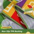 Playmat,32"x60" BEQHAUSE Kids Rug Carpet Preschool Rugs wtih ABC, Numbers, Non Slip Washable Play Mat Carpets for Kids
