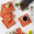 Set, 12x12, 6 DII Basic Terry Collection Solid Windowpane Dishcloth Spice, Piece