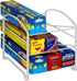 DecoBros Kitchen Wrap Organizer Rack, White (Small/Standard, 2-1/2" BOX)