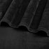 PAVILIA Black Fleece Bed Blanket Queen Size, Super Soft Fuzzy Flannel Throw, 90x90