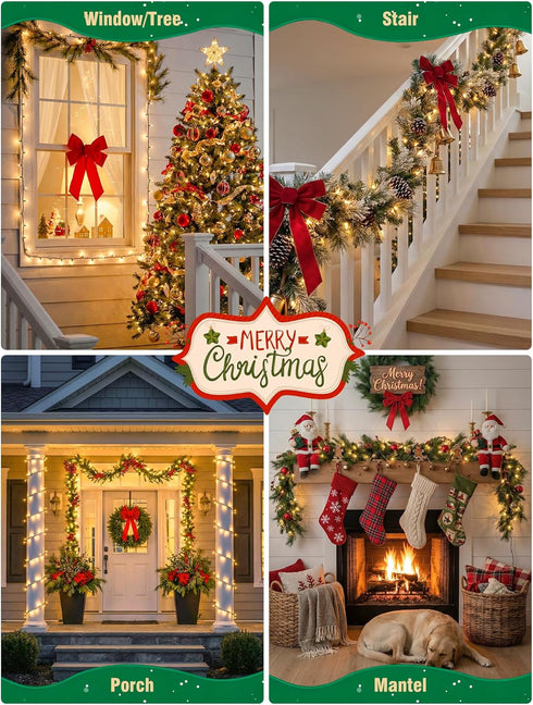 50 Count 13 Hopolon Clear Christmas Lights Feet Incandescent String Lights Green Wire Mini Christmas Tree Light