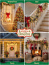 50 Count 13 Hopolon Clear Christmas Lights Feet Incandescent String Lights Green Wire Mini Christmas Tree Light