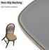 Set 2, 2 Pack, 17 15.5 inches, Shinnwa Windsor Chair Cushions of Farmhouse Kitchen Seat Cushions, Non Slip Chair Pads
