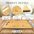 Grandma Gift Bamboo Cutting Board Kitchen Decor, Everything Is Better At Grandma's House, Gifts For Nana From Grandkids
