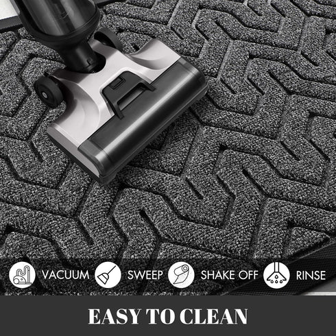 Yimobra Door Mat, 29.5 x 17 Inch, Heavy Duty Non-Slip Outdoor Indoor Doormat for Home Entrance, Easy to Clean