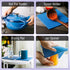BTaT Silicone Trivet Mats, 2 Pack Gray Silicone Hot Pads for Kitchen, Trivets for Hot Pots and Pans