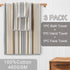 Set 3, 3PC 100% 1 28"x52", 1 16"x27", 1 13"x13", Cotton Towels of Striped Towels - Cotton & Quick Dry - Soft Bath