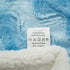 63x87 Inch, Cozy Tache Faux Fur Throw Blanket, Light Baby Blue Super Soft Twin Size Warm Oversized Fluffy Throw Blanket