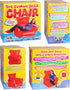 VAT19 Gummy The Bear Inflatable Chair, PVC, Red, Eclectic Style for Relaxing, Decor, Gaming