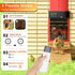 Programmable 4 ZenxyHoC Chicken Coop Door Solar Powered with Remote Control, Automatic Aluminum Chicken Door Modes