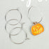 23pcs Halloween Wine Charms Set, Enamel Ghost Pumpkin Bat Wizard Hat Broomstick Markers for Glasses