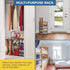 4 Closet, Closet, 8-12 Sundaze Shoe Rack - Tier Shoe Rack for Sturdy Stackable Shoe Organizer for Bedroom, Entryway