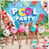 KatchOn XtraLarge Pool Party Backdrop - 72x44 Inch, Banner for Pool Party Decorations and Summer Party