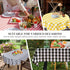 2 Pack 24x24 Inch Wolkemer Small Square Tablecloth Farmhouse Checkered Grey and White Gingham Nightstand Table Cloth