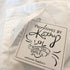 Primitives by Kathy LOL Made You Smile Dish Towel - 28" x 28", Cotton, White & Black