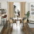 BGment Beige Blackout Curtains for Living Room, 95 Inch Length 2 Panels Set, Thermal Insulated Soundproof Energy Saving