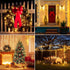 28Ft 80 8 Battery Operated Christmas Lights, LED String Lights Modes with Timer Mini Lights for Indoor Outdoor Wreath