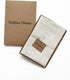 Solino Home Light Natural Linen Napkins Set of 4, 100% Pure Linen Hemstitch Dinner Napkins 20 x 20 Inch