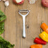 Home Basic Horizontal Zinc Veg Peeler