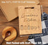 Grandma Gift: Measurements Conversion Chart Decor Cutting Board, Perfect for Home Kitchen, Camping, BBQ