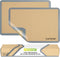 Nutrichef Silicone Baking Mats, 2 Non-stick Food-Grade Mats for Full Baking Pans 24.4 x 16.5 IN, Oven-safe Up to 480°F