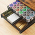 4 12 Countertop Plaviya Coffee Bar Station Organizer, Tier K Cup Organizer Mug Holder with Hooks, Coffee Pod Holder