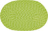 Better Trends Sunsplash Braid Collection is Durable and Stain Resistant Reversible Indoor Outdoor Area Utility Rug 100% Polypropylene in Vibrant Colors, 20" x 30" Oval, Chartruese by Better Trends