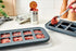 Souper Cubes 2 Tbsp Silicone Freezer Tray With Lid - Easy Meal Prep Container and Kitchen Storage Solution - Silicone Mold for Soup and Food Storage - Charcoal – 1-Pack by Souper Cubes