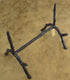 Lulu Decor Antique Black Cast Iron Branch Style Book Holder, Easel, Picture Display, Cook Book Holder, Bible Stand
