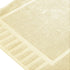 White Classic Luxury Bath Mat Set - 2 Pack Absorbent Cotton Hotel Spa Shower/Bathtub Mats 22"x34" | Beige