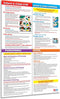 ZOCO Infant & Child First Aid Poster, Laminated 12x18 - CPR, Choking, Poison & Burn Chart