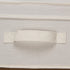 Household Essentials 113 Large Storage Box with Lid and Handle - Natural Beige Canvas