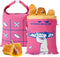 Brezlio Beeswax Bread Bags Reusable for Homemade Sourdough - Large Cotton Bread Storage
