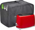 Toaster Cover with 2 Pockets, Dust & Fingerprint Protection, Machine Washable (2 Slice, Grey)