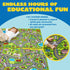 Durable City Life Playmat for Kids - Engaging Toddler Rug