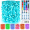 BrizLabs Fairy String Lights, 33ft 100 LED Color Changing Patriotic Fairy Lights