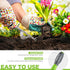 WORKPRO Weed Puller Tool, Heavy Duty Stainless Steel with Soft Handle for Easy Weed Removal & Root Digging