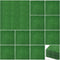 Nuanchu 12 Pieces 12 x 12 Inch Artificial Grass Square Mats Fake