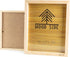 Wooden Picture Frames 8x10 Inch Set of 2, 100% Eco Unfinished Wood with Real Glass