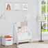 4 UTEX Kids Bookshelf Storage, Book Shelf for Kids Rooms, Tier Sling Bookshelf for Kids, Toddler, Magazine Book Rack