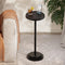 BLUEWEST Drink Table, 24.4" Tall Compact Side Table with Phone Slot and