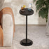 BLUEWEST Drink Table, 24.4" Tall Compact Side Table with Phone Slot and