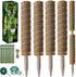 47.5 Inch 4 Packs 16 Inch Fabulas Moss Pole - Monstera Plant Support, Plant Stakes for Indoor Plants Coco Coir Moss