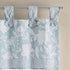 Waverly Short Curtain Valance Tab Top Window Curtains, 52" x 18", Spa for Kitchen or Bathroom