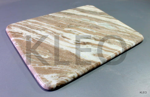 KLEO Marble Chopping Board, Cutting Board, Cheese Platter, Kitchen Appliance, 9" x 12", Beige