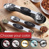 Spring Chef Stainless Steel Magnetic Measuring Spoons Set with Strong N45 Magnets, Heavy Duty Kitchen Gadgets, Set of 8
