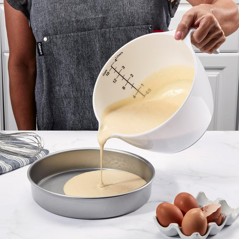 Cuisinart 4qt. Batter Mixing Bowl, 4 Quart, White & Grey by Cuisinart